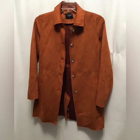 T Tahari Jackets & Blazers - Tahari faux suede jacket sz M